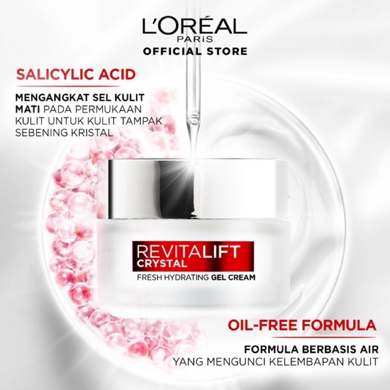 LOREAL PARIS Revitalift Crystal Gel Cream