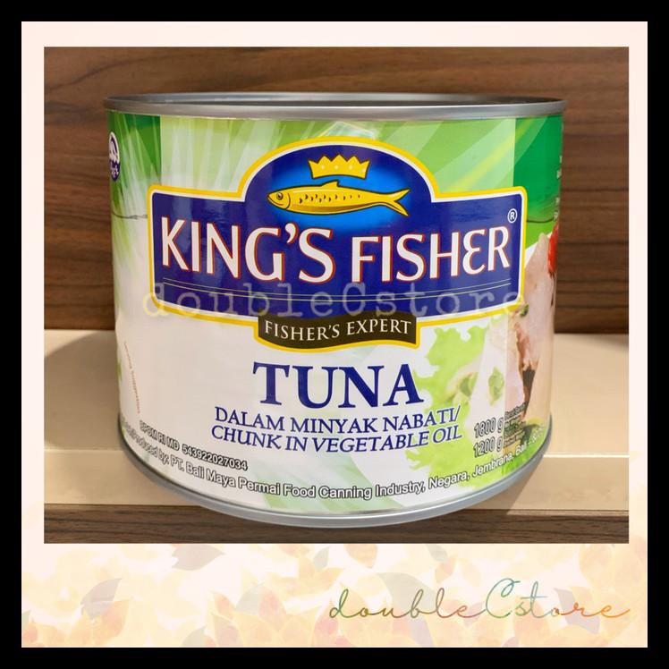 

Termurah King'S Fisher Tuna Dalam Minyak Nabati / Chunk In Oil 1800Gr Makanan Instan Kaleng