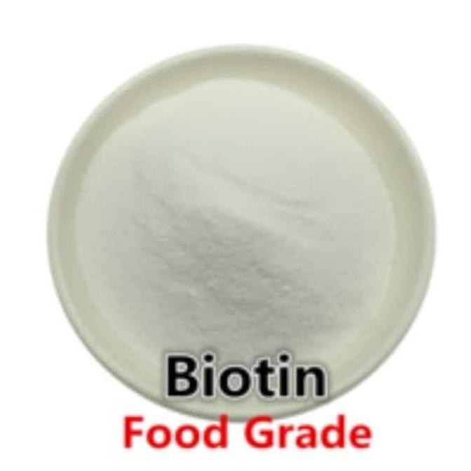 (Jual) Pure Biotin Powder 10g/Vitamin B7 Powder/Vitamin H QRS0X-61