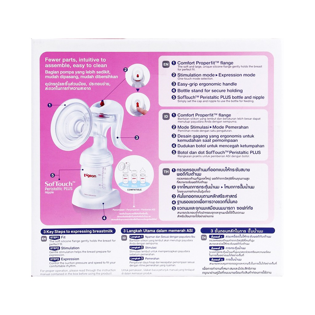 Pigeon Breast Pump Pompa ASI Manual