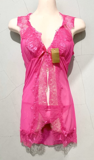 Lingerie Sexy | Baju Tidur Seksi Lace Transparan Wanita TALLY 8384#