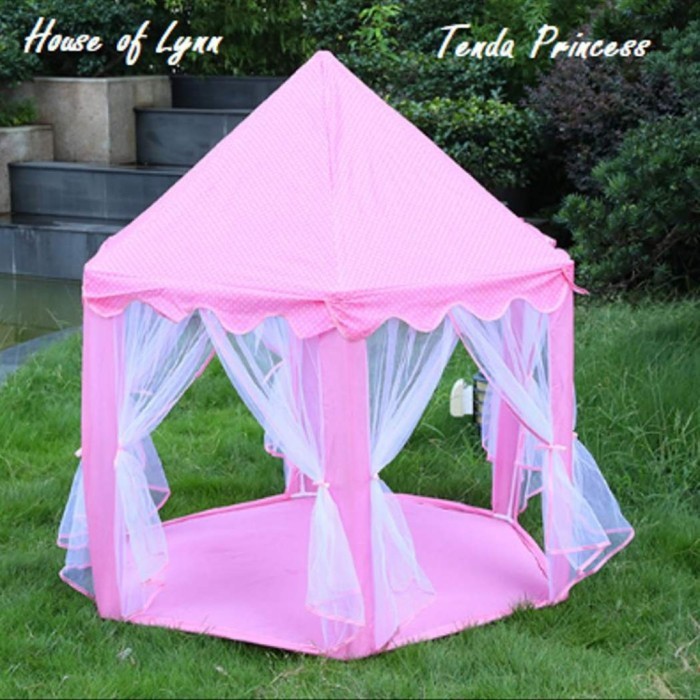 Tenda Princess Kelambu / Tenda Anak Castle Istana Princess