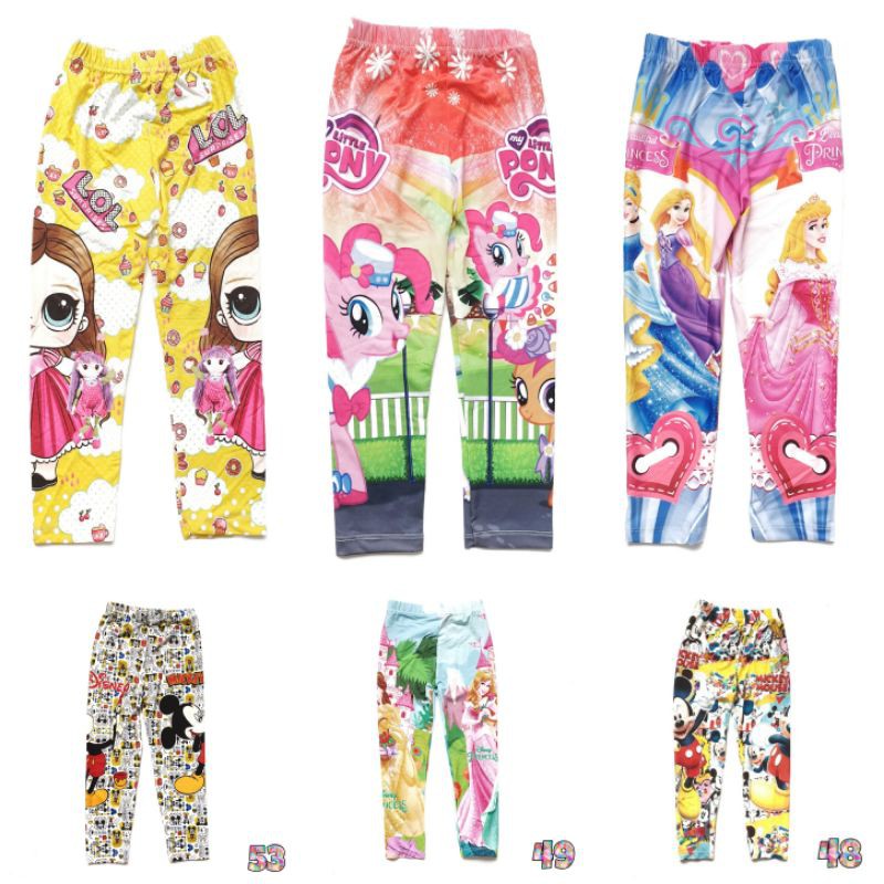 Legging COCO ICE motif Unicorn (kode: 36 39 41 47 48 49)