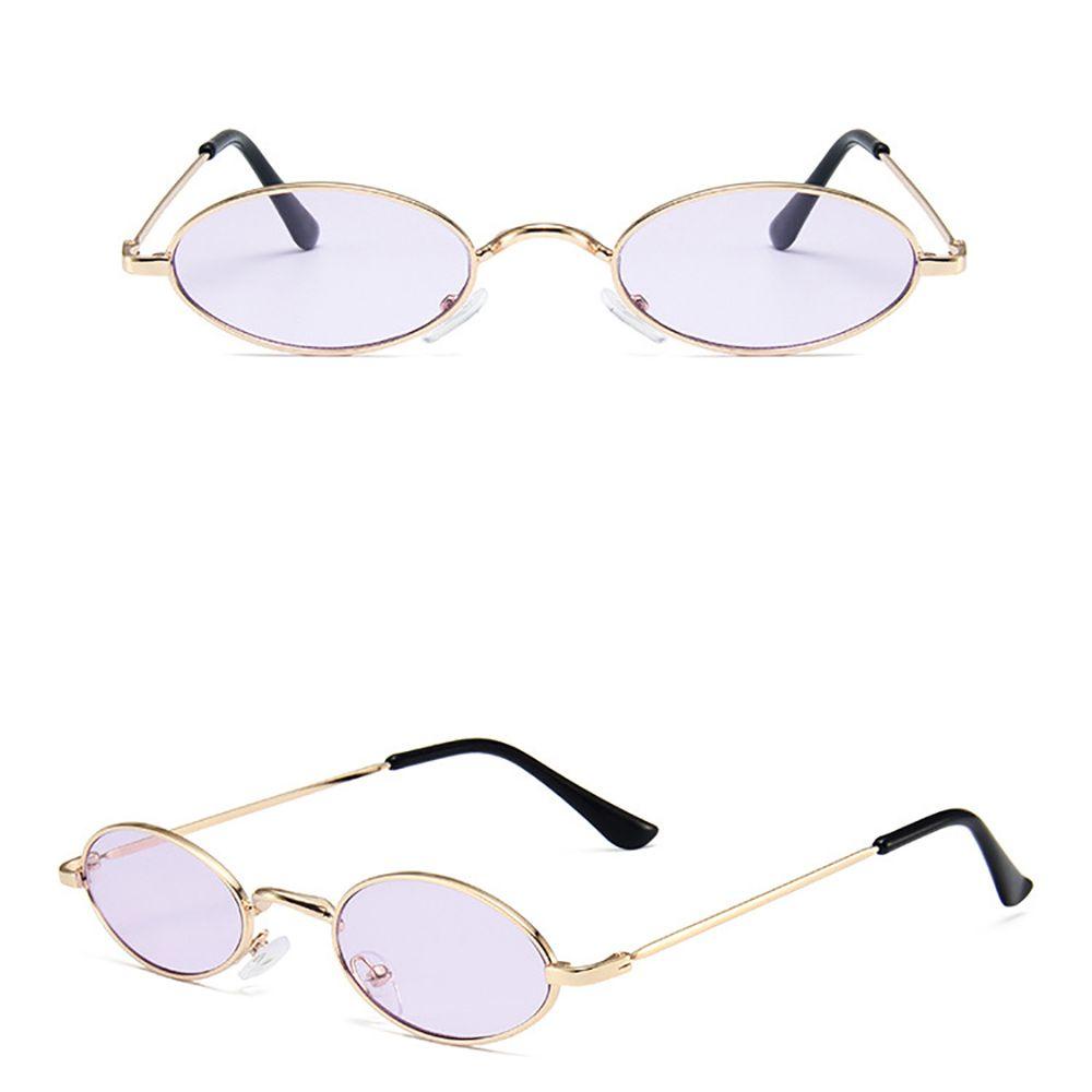 [Elegan] Oval Kacamata Hitam Keren Kepribadian Gadis Pantai Perlindungan Kacamata Anak Eyewear Children Glasses