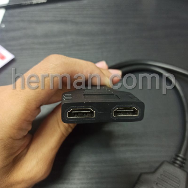 Kabel HDMI to 2 HDMI Paralel / HDMI SPLITER 2 PORT KABEL