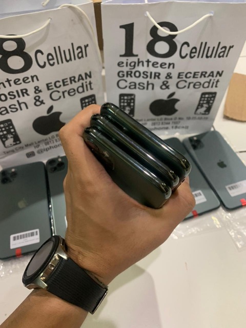 Iphone 11 pro max 256gb second original mulus perfect bergaransi-4