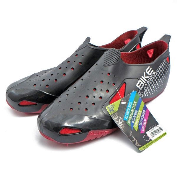 Sepatu Karet ALLBIKE ApBoots All Bike Shoes Ap Boot Boots Bikers Merah