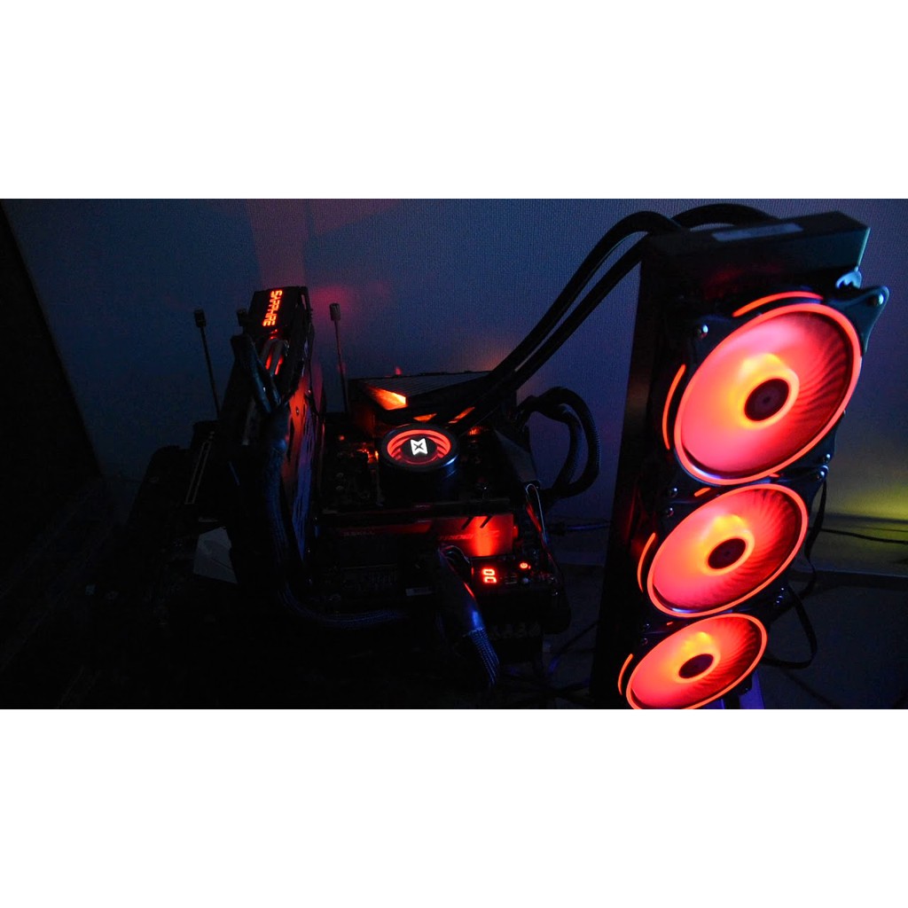 Liquid Cooler Xigmatek Aurora 360 3 Fan ARGB - CPU Fan Processor Gaming