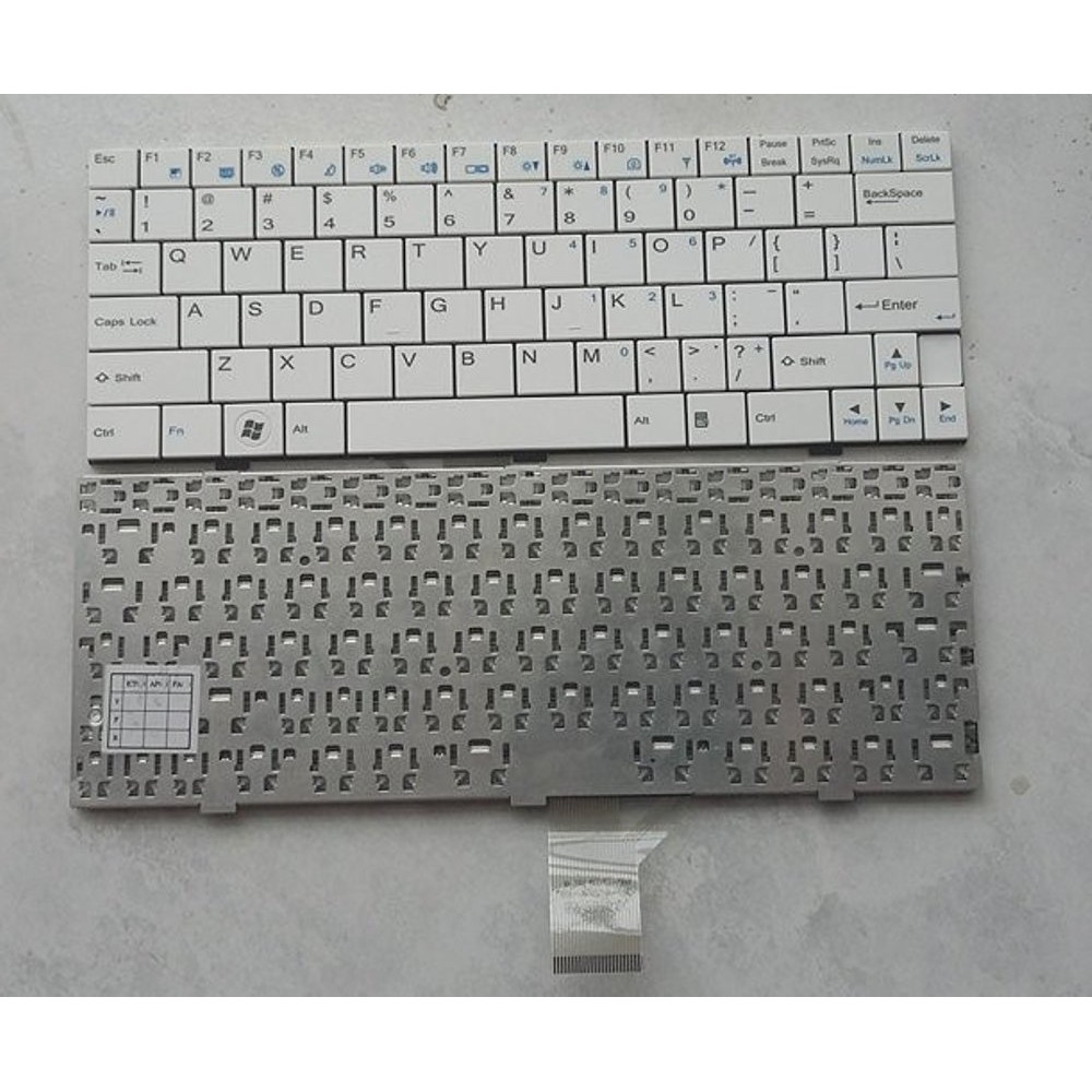 Keyboard Axioo M720, M72sr, Axioo CLW, Axioo MLC - Putih