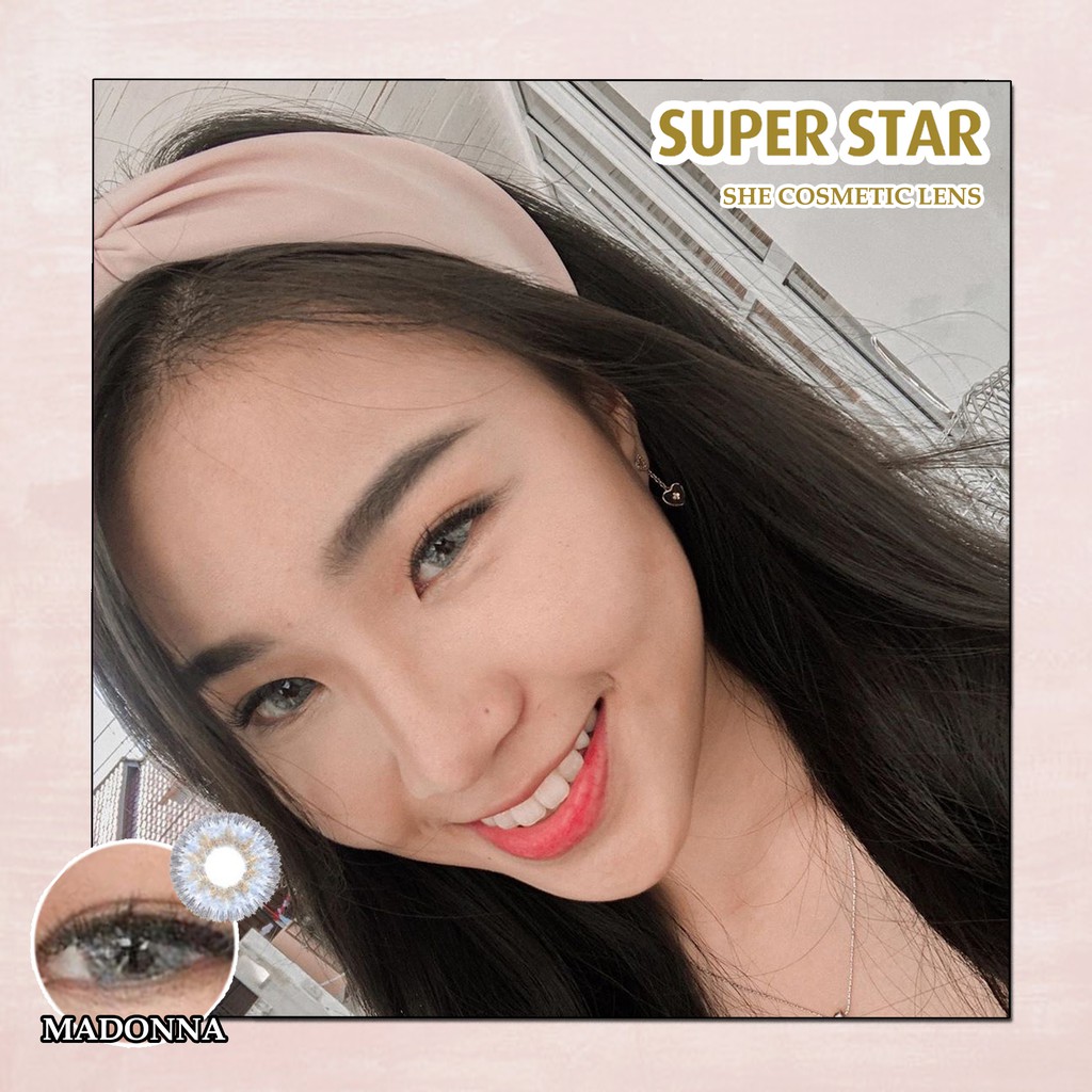 Superstar Madonna softlens warna bulanan