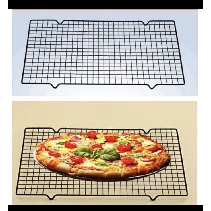 COOLING RACK GRILL 1 TINGKAT SUSUN Rak Cake Pendingin Kue Tatakan Grid