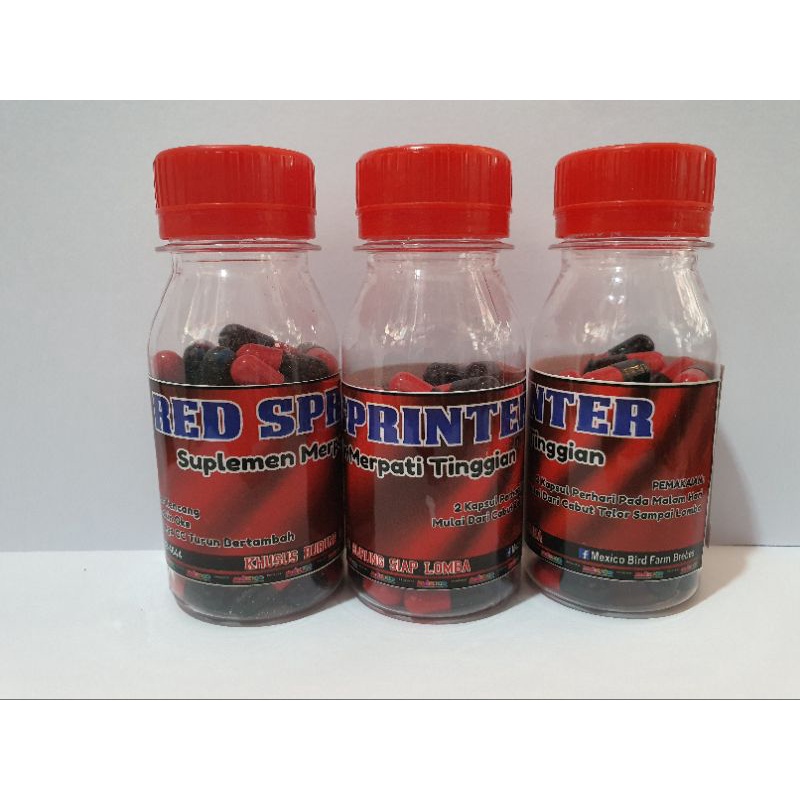 red sprinter suplemen merpati tinggian