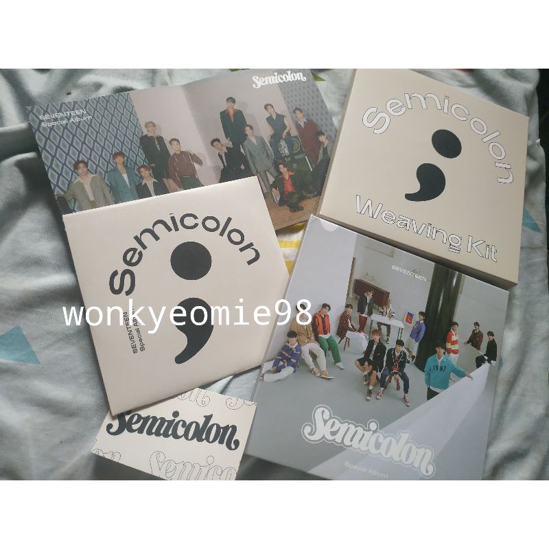 Album only semicolon digipack Seventeen OT13