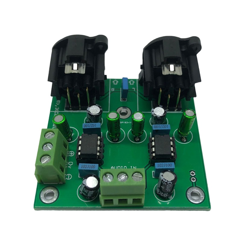 Papan Amplifier btsg Dual-channel Single-ended to Balanced Finishing Board Accessory