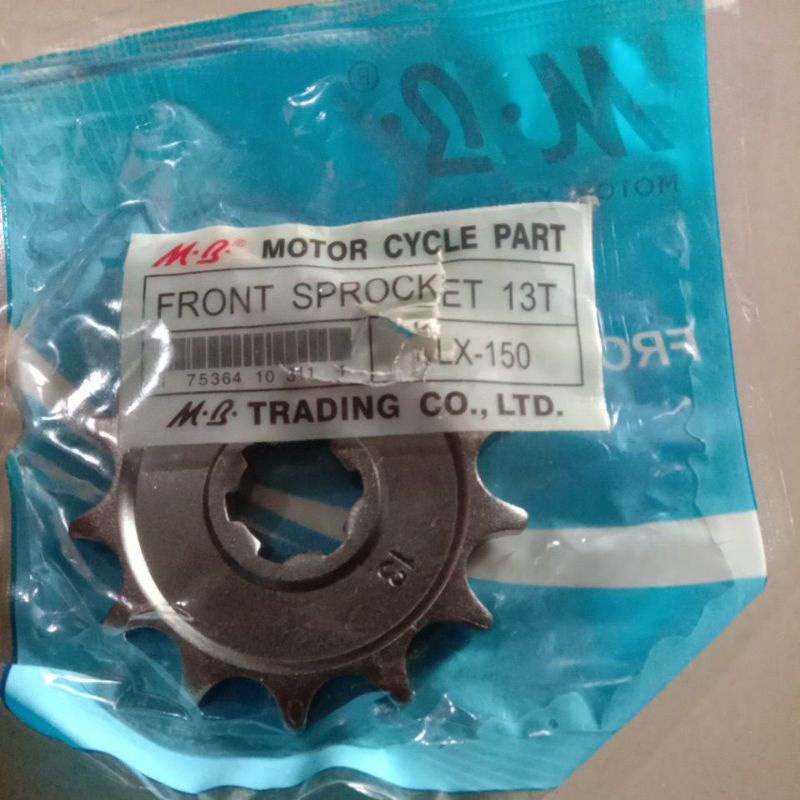 Gear Gir Depan Kawasaki KLX DTRACKER 428 13T 14T Front Sprocket 13 14 T-13T
