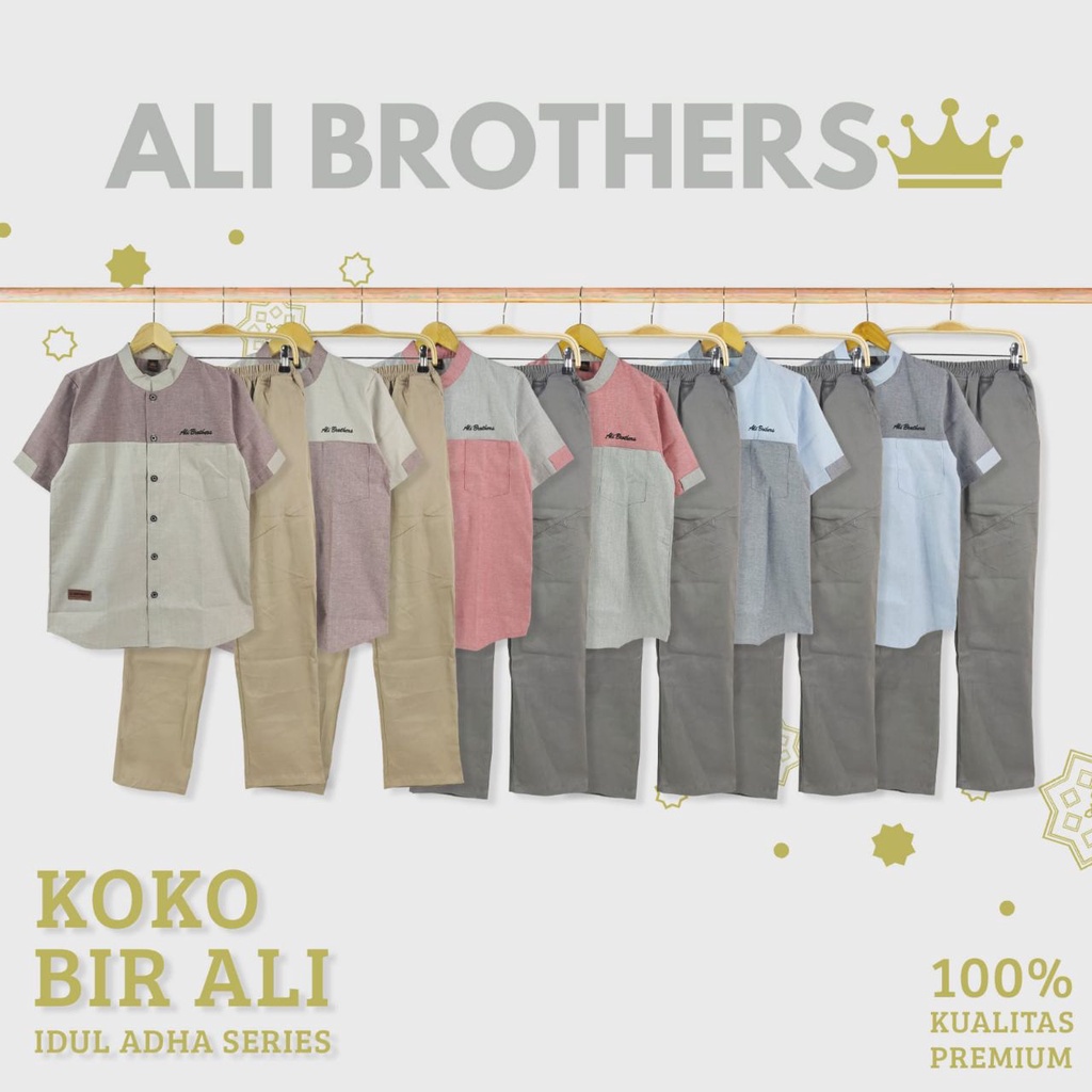 Afsheenastore Setelan Koko Anak Laki Laki  By Ali Brother