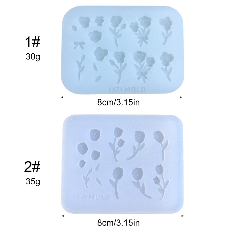 Siy Cetakan Resin Bahan Silikon Hollow Untuk Membuat Perhiasan