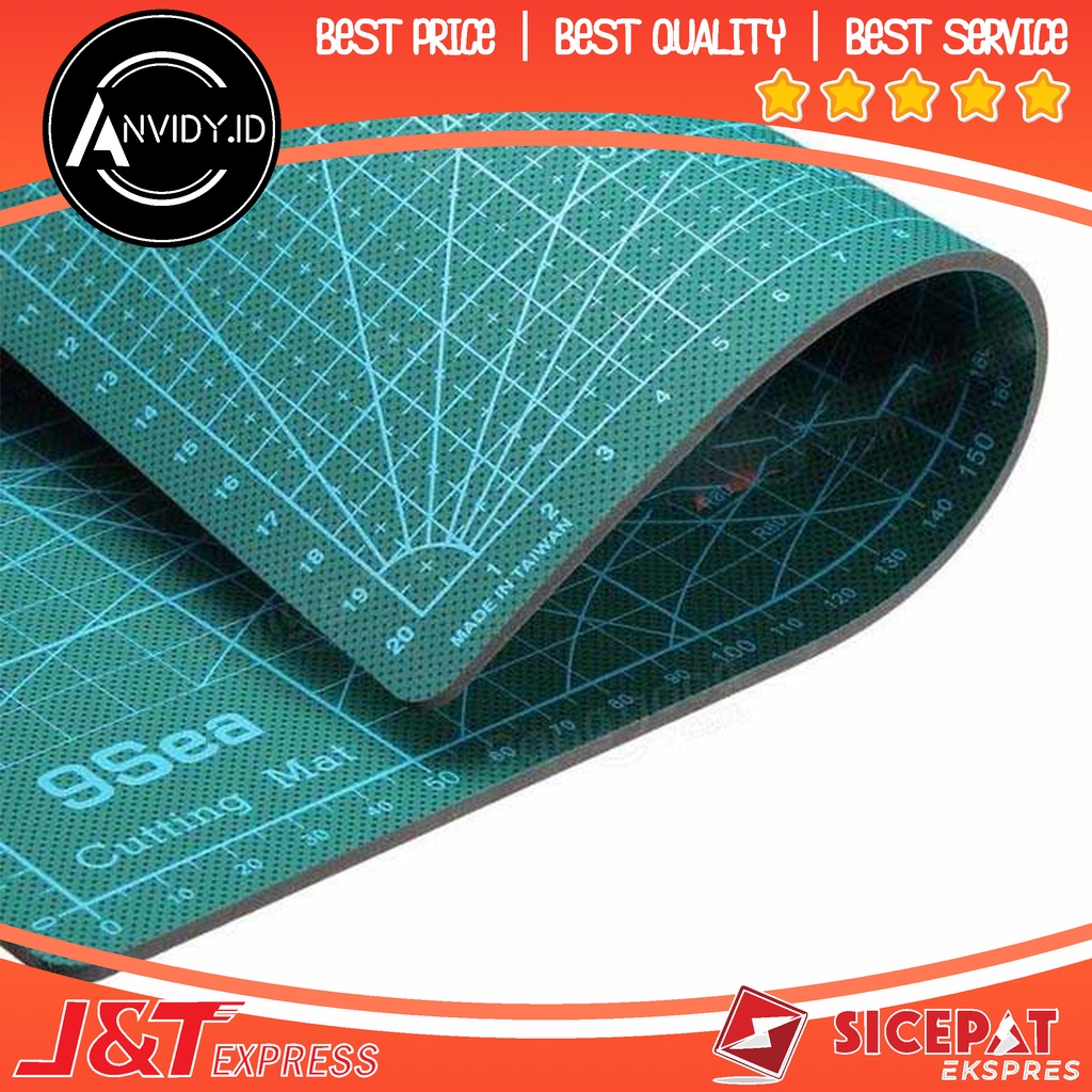 

[anvidy.id] Alas Potong Cutter Work Cutting Mat Pad A3 45 x 30cm - Taffware