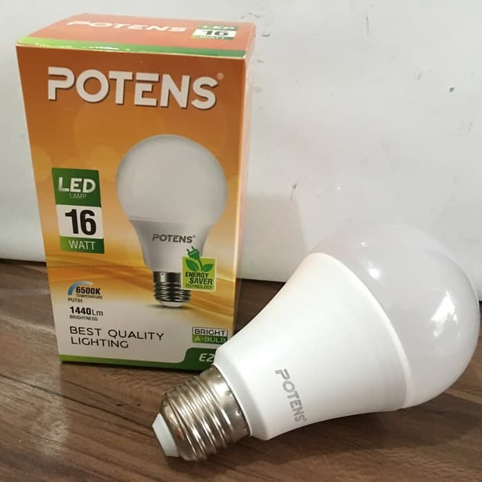 Lampu LED Potens 16W 16 Watt 1440LM Cahaya Putih Terang