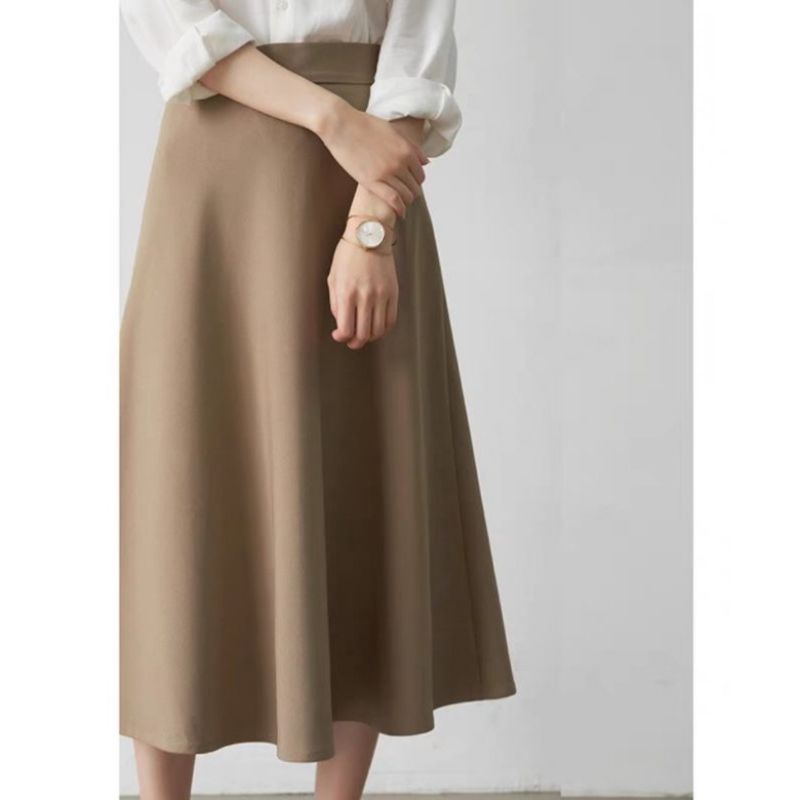 SKIRT KOREA POLOS // ROK WANITA POLOS