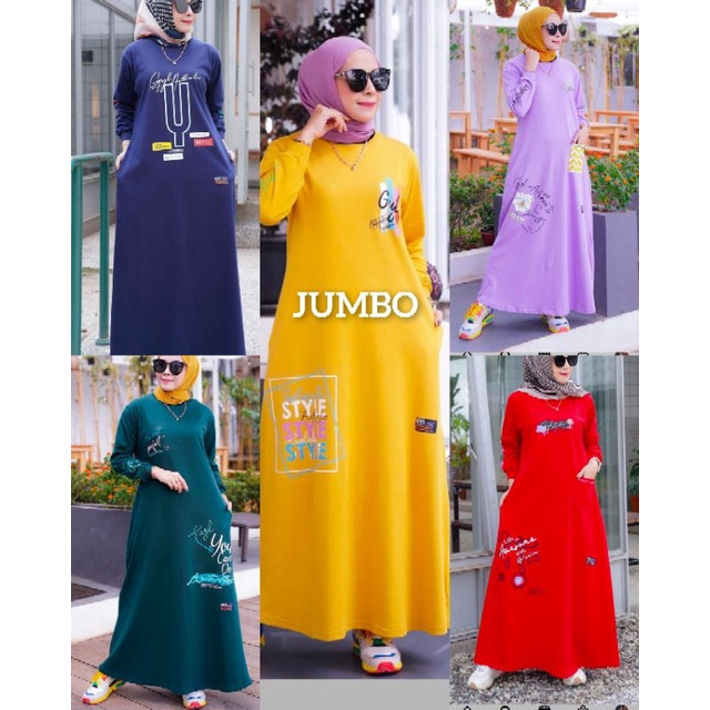 gamis combad 20s jumbo model gyl