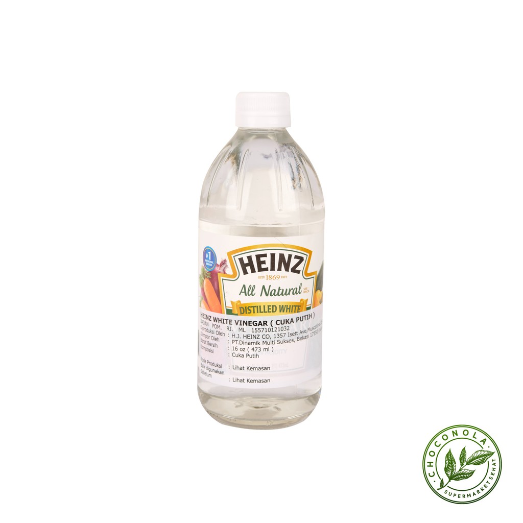 Heinz Cuka Putih Distilled White Vinegar 16 Oz 473 Ml Shopee Indonesia