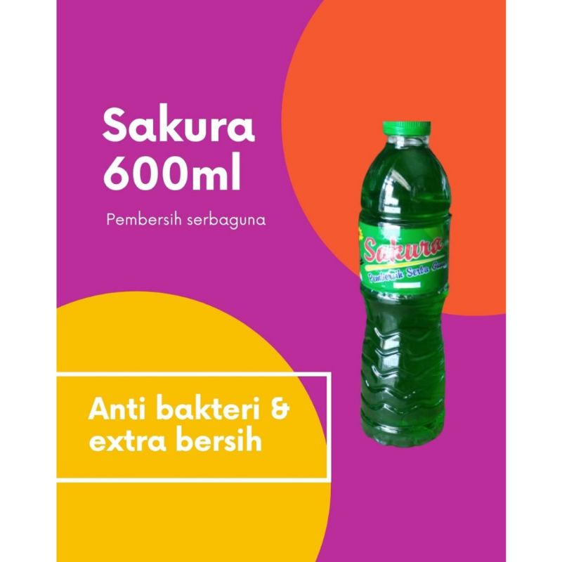 SABUN CUCI PIRING MEREK SAKURA 600 ML