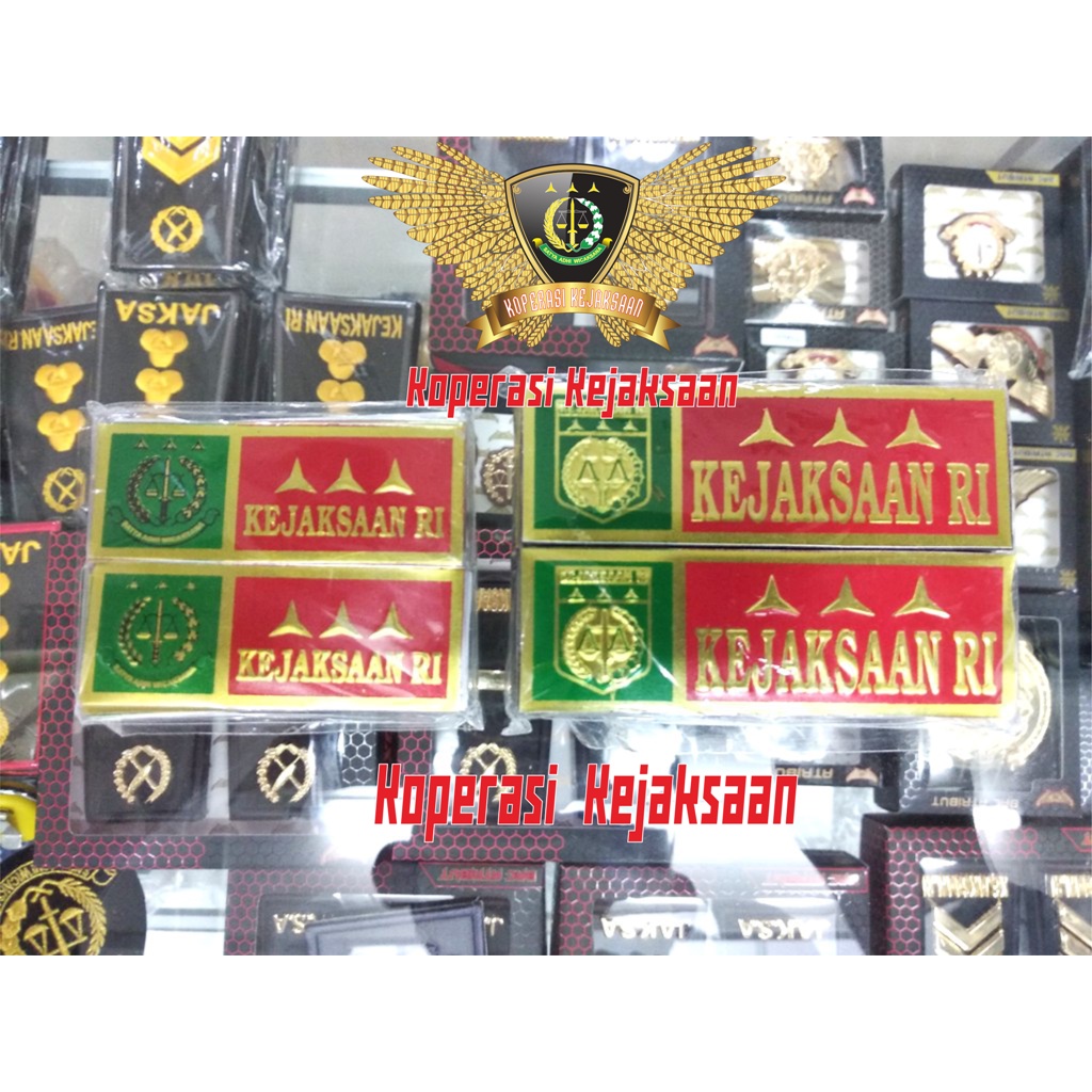 STIKER SENG KEJAKSAAN | STICKER PLAT MOTOR MOBIL