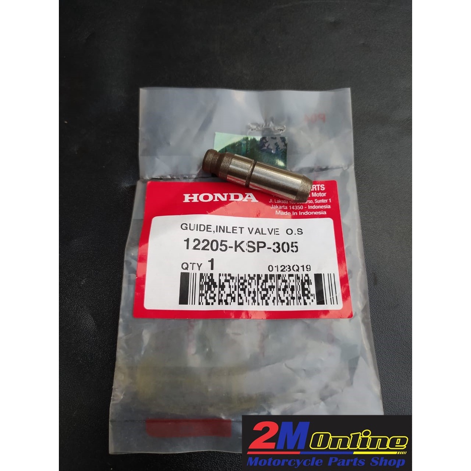 Mm 12205KSP305 Guide Inlet Valve Bos Klep Megapro Mono Verza Ori AHM