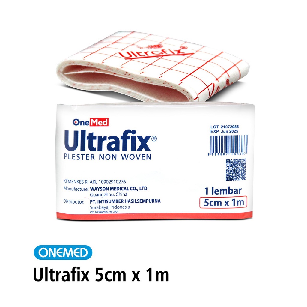 OneMed Ultrafix 5cmx1m Isi 1 Pcs