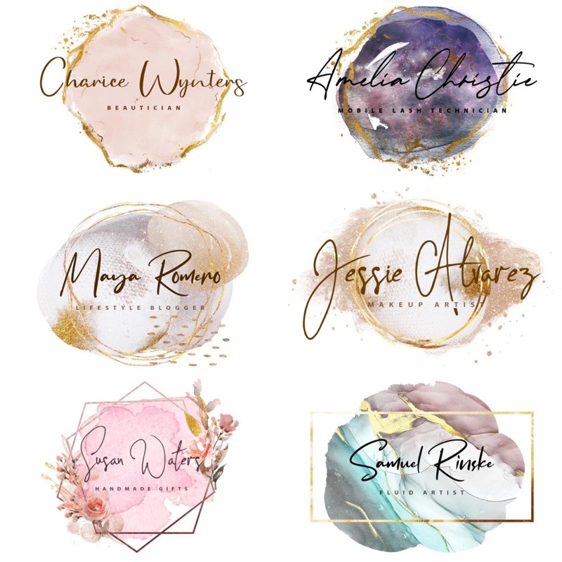 ( MARBLE LOGO) JASA BIKIN DESAIN LOGO OLSHOP LOGO BISNIS MURAH UNIK CANTIK