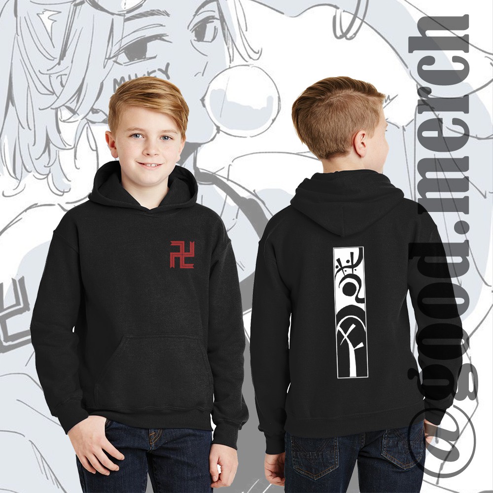 JAKET SWEATER HOODIE ANAK BONTEN TOKYO REVENGERS ANIME