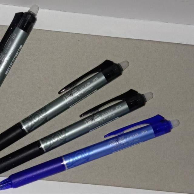 

Pen Pillot Frixion 0,5 Pulpen bisa dihapus