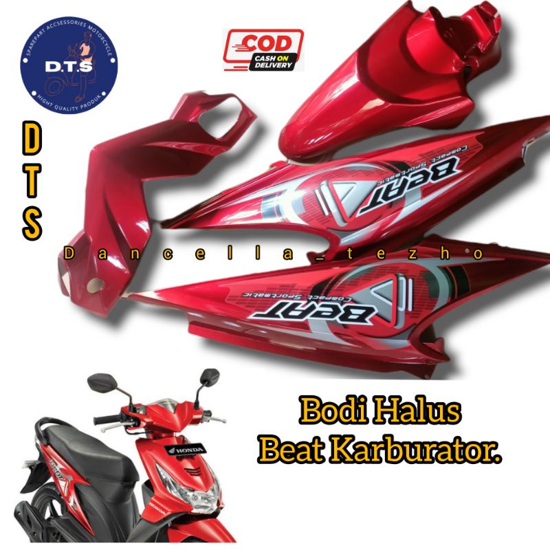 4 PRODUK / BODI HALUS BEAT KARBU / BODI BELAKANG+BATOK DEPAN+SPAKBOR DEPAN BEAT KARBU / BODI BELAKAN