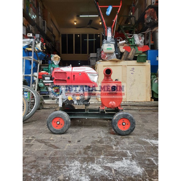 MESIN POMPA AIR IRIGASI SAWAH NS 80 COMPLETE MESIN YANMAR TF 85 NL-DI