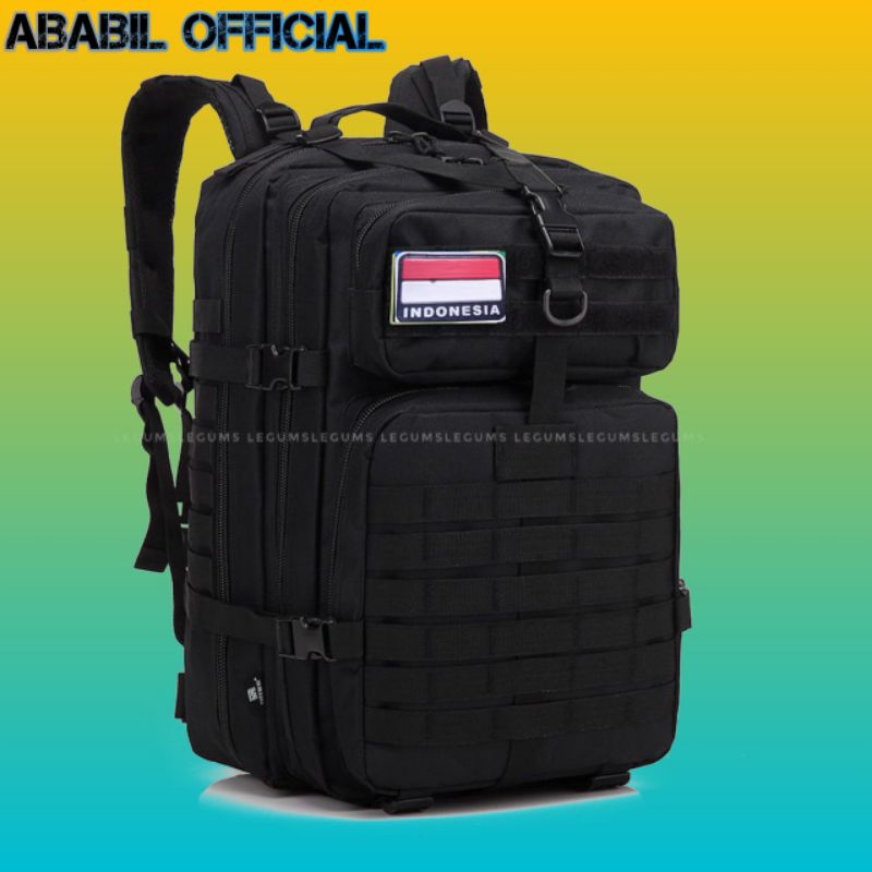 RANSEL ARMY semi MILITER BAHAN KAIN CORDURA