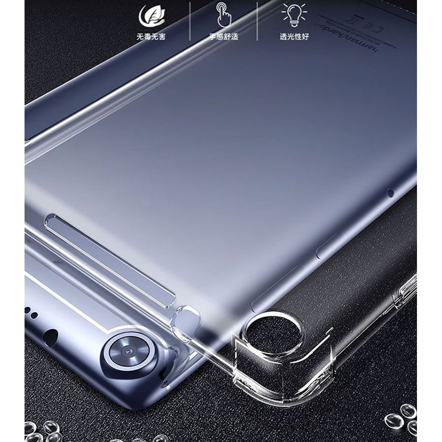 For Samsung Tab S6 Lite 10.4 2020 Slim Case Four Corners Thickened Drop Resistance Soft  Cover Case SM-P615 P610 Clear Back Cover