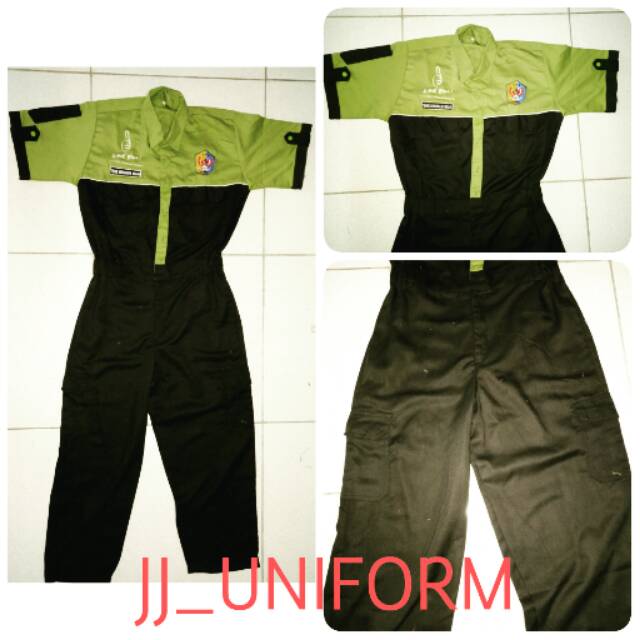 Baju bengkel/seragam bengkel