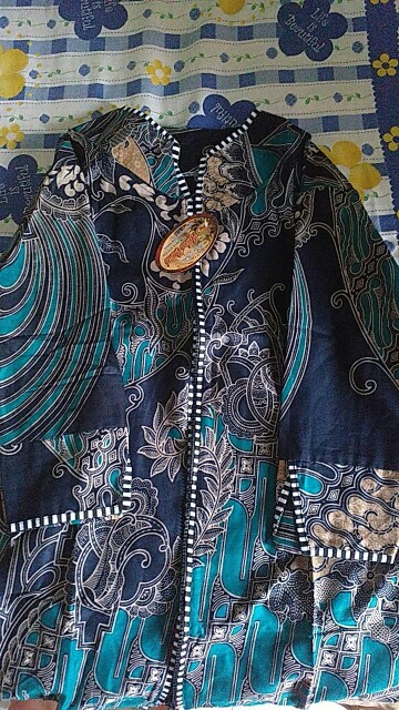 Fiorecloth -  Blouse Batik Wanita Atasan Batik Wanita Baju Batik Wanita Terbaru Size M L Xl Xxl