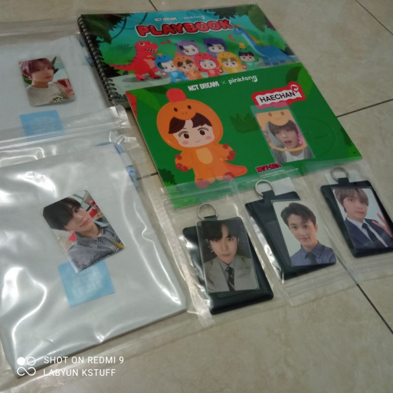 Playbook Pinkfong Haechan Minibag Jeno Card Wallet Cardwall Mark Doyoung