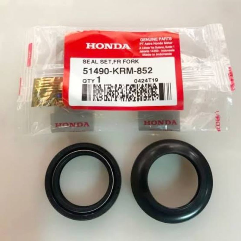 Seal Shock Depan Supra GTR 150 Mega Pro 2010 New CB150R K15G Seal As Skok Depan 51490-KRM-852