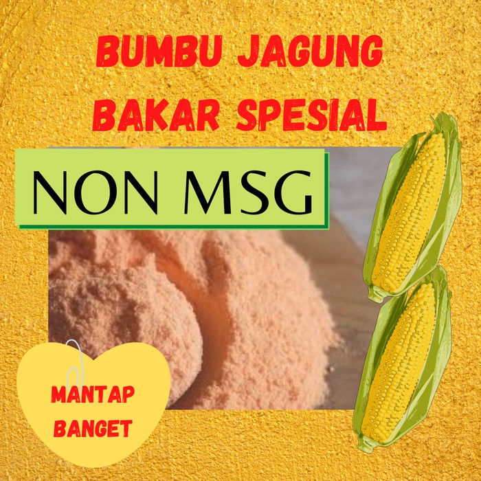 

Marhies- Bumbu Tabur Non Msg Jagung Bakar Spesial 1Kg Halal Snack Bubuk Kiloan