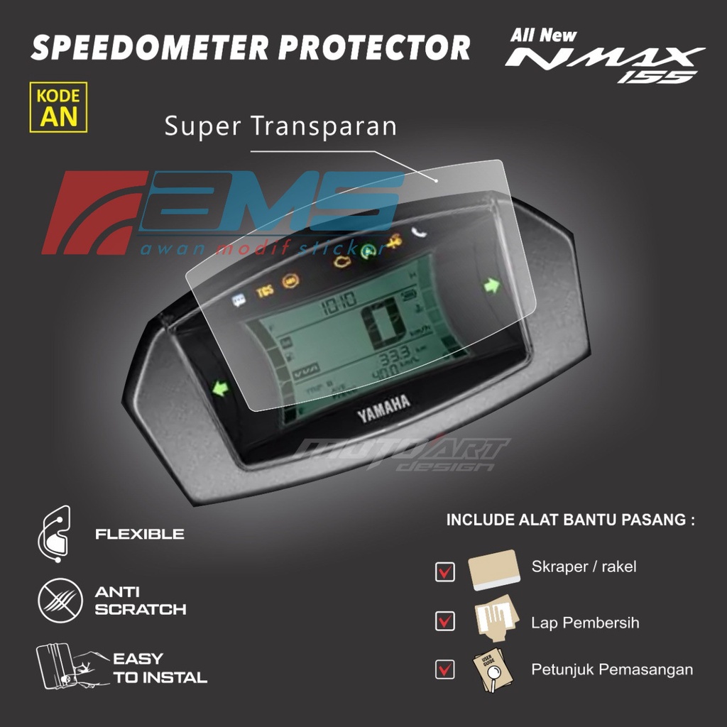 Anti Gores Spidometer All New NMAX 2021