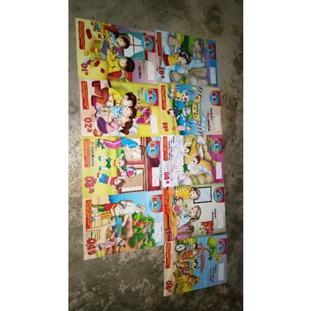 

buku paket tk paud