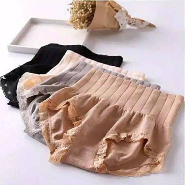 ☀ Sunly ☀ A027 Korset Slimming Pants Celana Dalam Wanita CD Pengecil Perut Langsing Murah Import