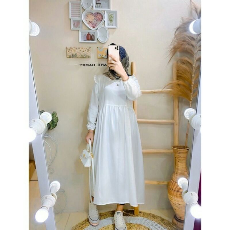 FARA MIDI midi terbaru size s m l xl xxl termurah/ baju gamis kondangan ukuran jumbo /dress remaja kekinian