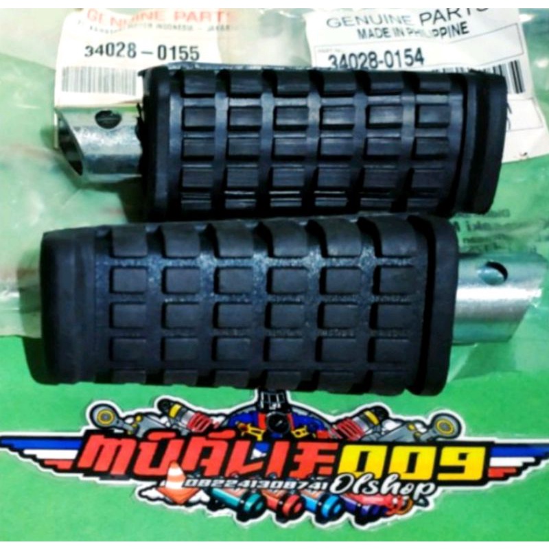 PIJAKAN KAKI KARET PIJAKAN KAKI STEP FOOTSTEP BELAKANG NINJA R RR DAN SS ORIGINAL KAWASAKI