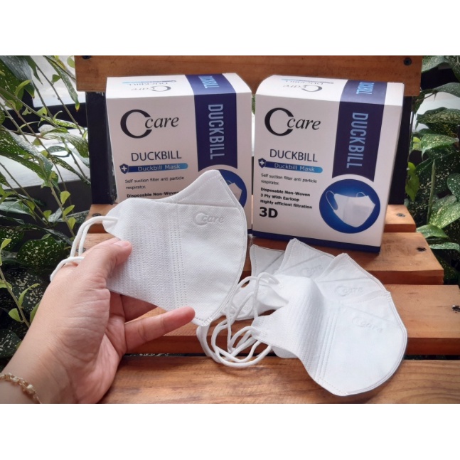 Masker Duckbill 50 Pcs Garis Seperti Sensi Surgical Emboss Premium Mask Masker Tebal Murah Berkualit