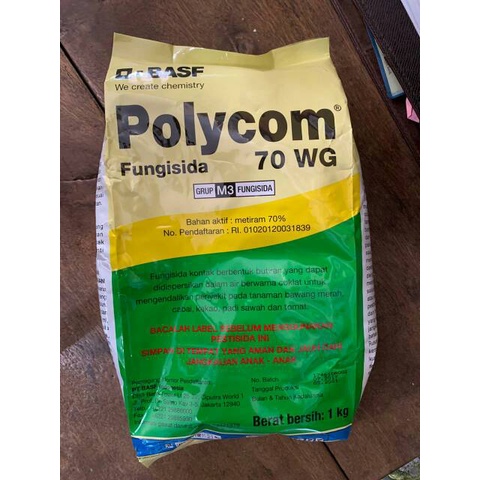 Fungisida Polycom 70 Wg Kemasan 1 kg