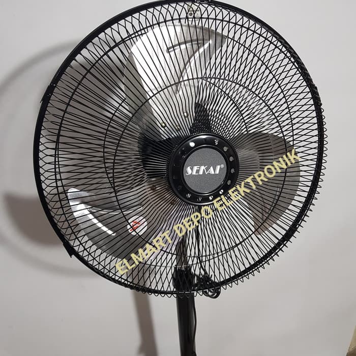 Kipas Angin Berdiri 16 inch SEKAI stand fan 16&quot; HSN 1638 PO - 1638PO Besi Tornado